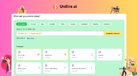Unifire - Content generator