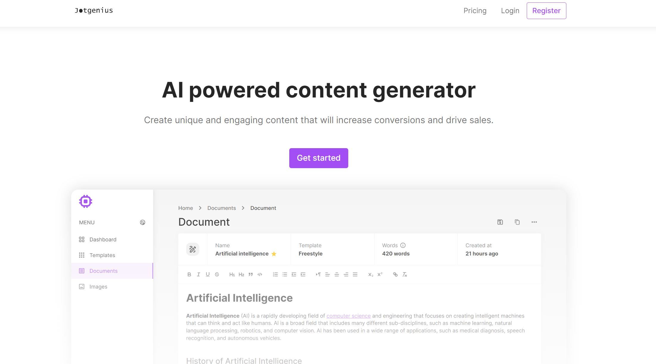 Jotgenius