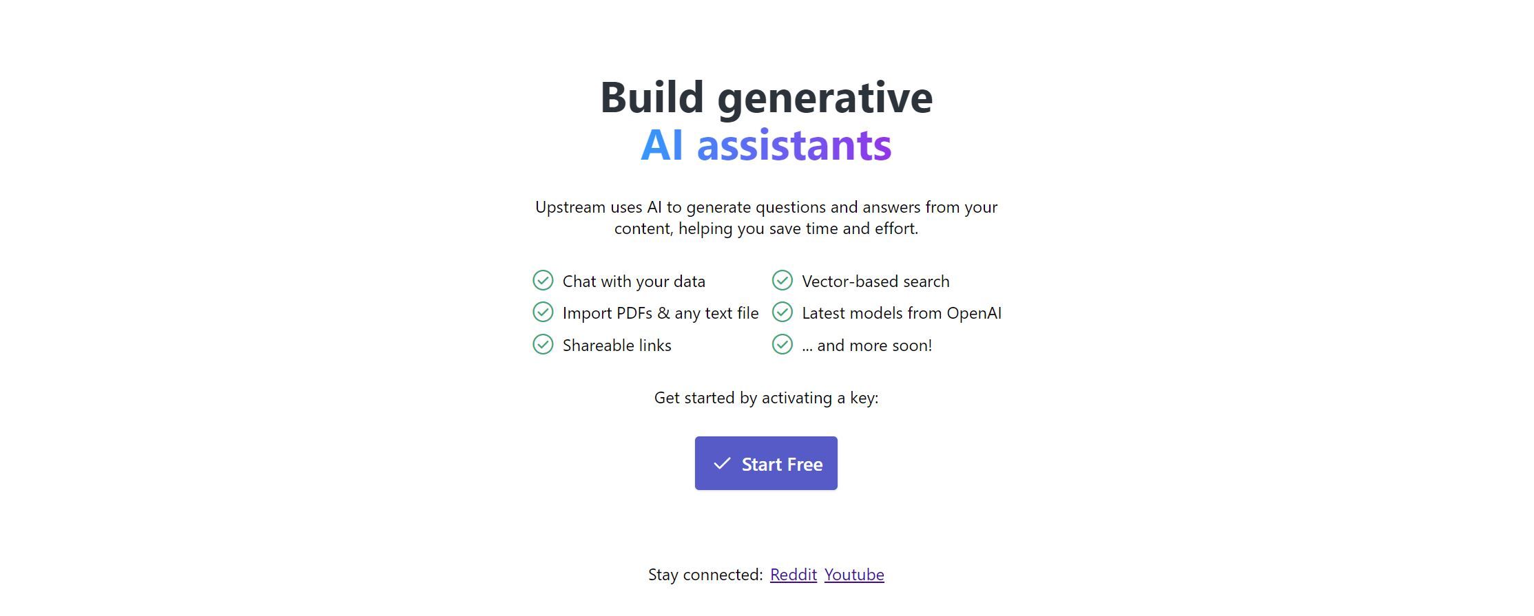 Upstream AI