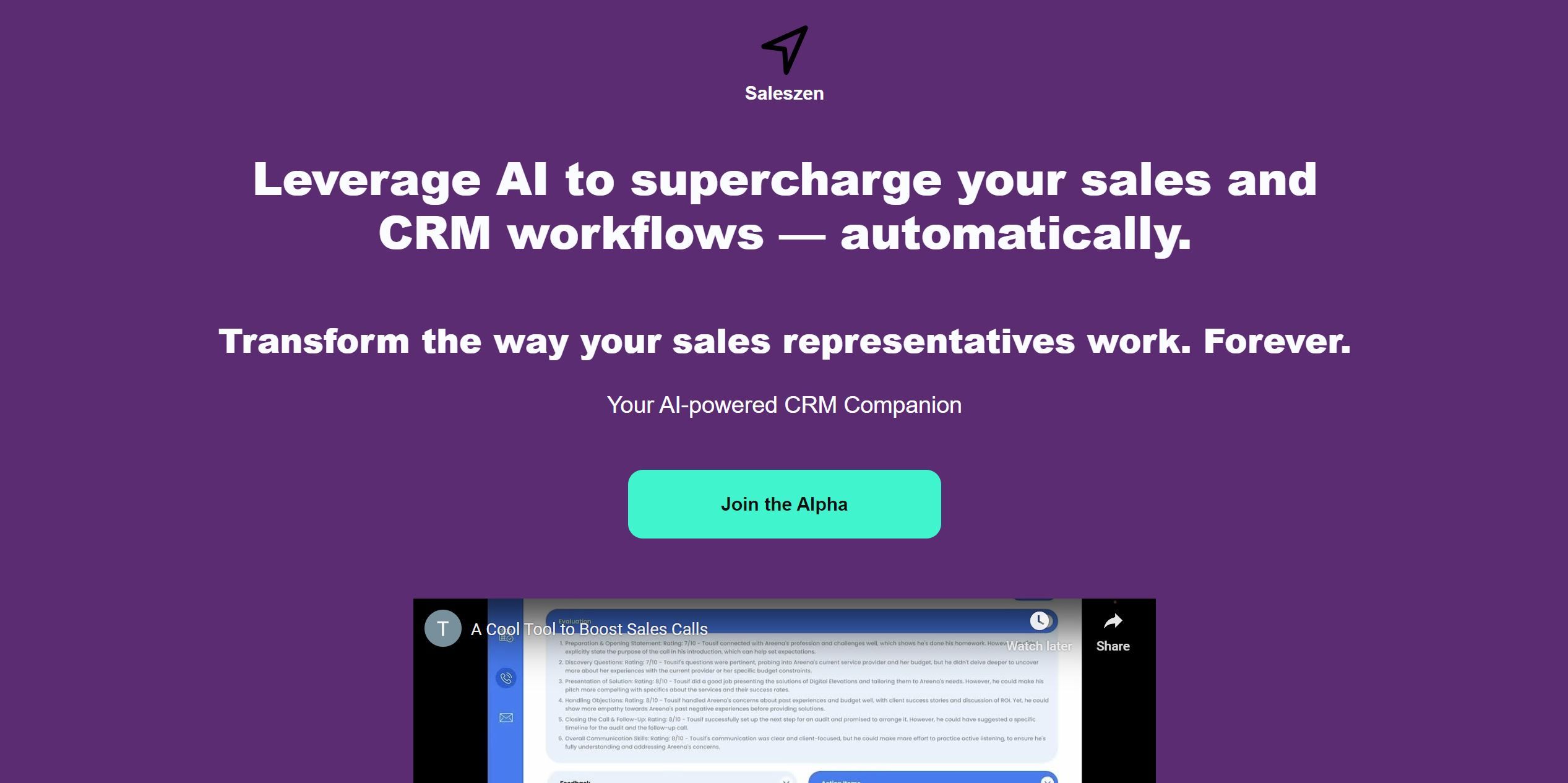 Sales Zen